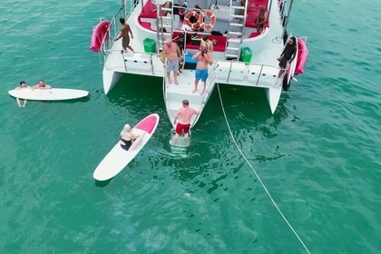 Alquiler Catamarán 45' Custom Waterslides Puerto Vallarta