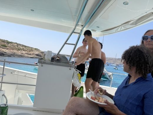 Ta' Xbiex Catamaran Leopard PC51 alt tag text