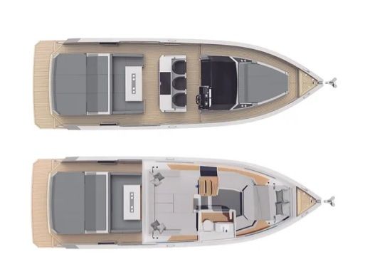 Motorboat De Antonio De Antonio 36 boat plan