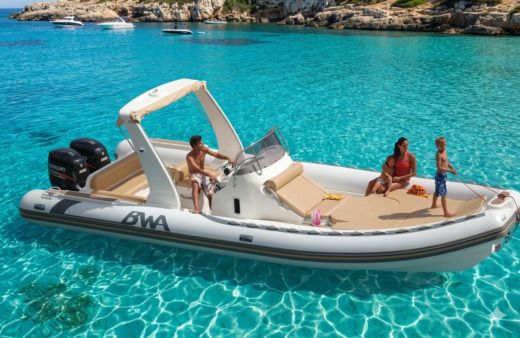 RIB BWA BWA Plano del barco