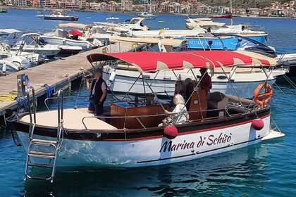 Hire Motorboat Custom GOZZO IN LEGNO Taormina