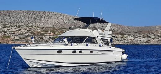 Motorboat Fairline Squadron 50 Boot Grundriss