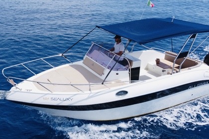 Rental Motorboat Allegra All 8,50 Open Day Taormina