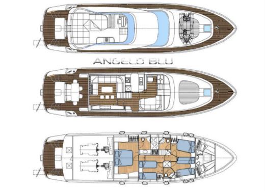 Motor Yacht Maiora 20s Boat design plan