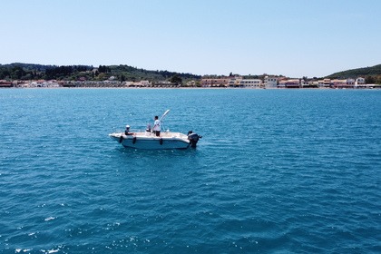 Hire Boat without licence  Poseidon blu water 480  N/E Messonghi
