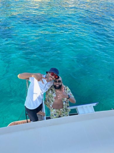 Palma de Majorque Motorboat Galeon 420fly alt tag text