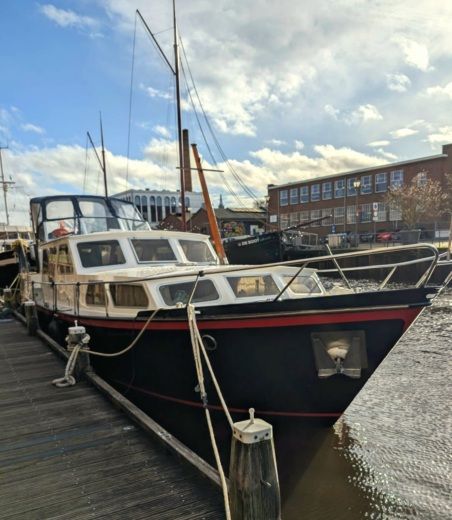 Motorboat De jong Rijo R40 Boot Grundriss