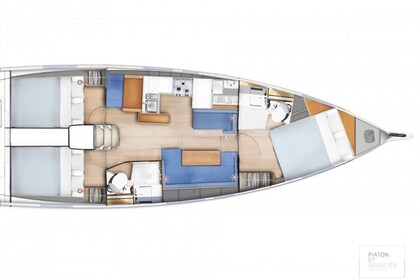 Miete Segelboot  Sun Odyssey 410 Split