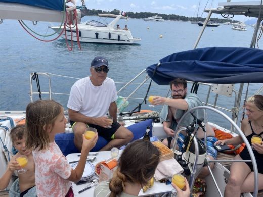 Marigot Sailboat Beneteau First 38 alt tag text