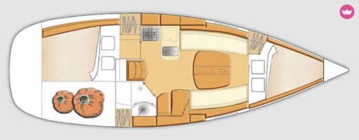 Sailboat Beneteau First 31.7 Boat design plan