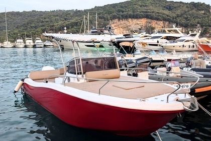 Miete Motorboot Allegra Allegra 21 SUN - red Barbat