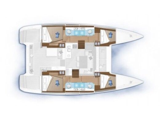 Catamaran Lagoon Lagoon 40 Boat design plan