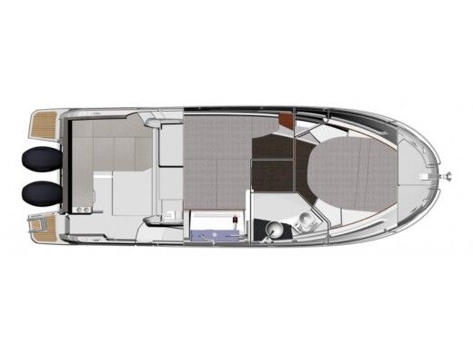 Motorboat Jeanneau Merry Fisher 895 Boat design plan