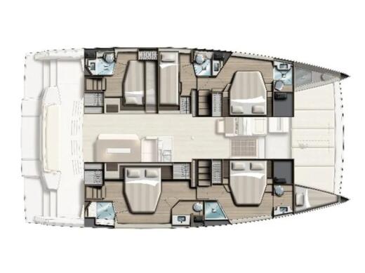Catamaran Bali - Catana Bali 4.8 boat plan