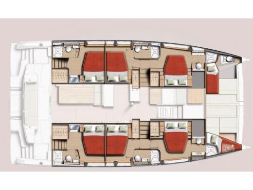 Catamaran  Bali 5.2 Boat design plan