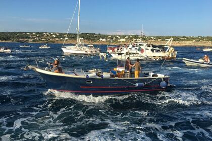 Noleggio Barca a motore UNICO ESEMPLARE GOZZO SORRENTINO Santa Maria di Leuca