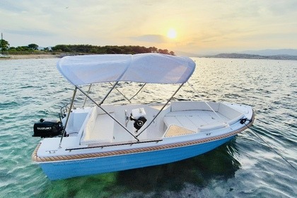 Charter Boat without licence  Silver yacht Silver 495 Cannes