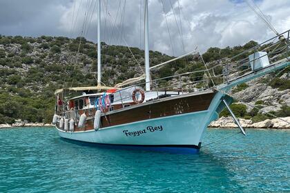 Alquiler Goleta Bozburun shipyard gullet Fethiye