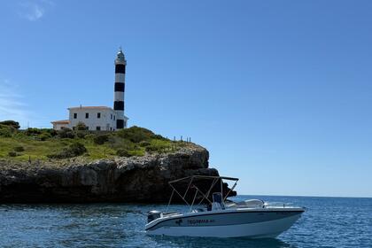 Aluguel Lancha Teorema 20 Open apta licencia navegación 115cv Portocolom