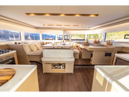 Catamaran  Lagoon 51 boat plan