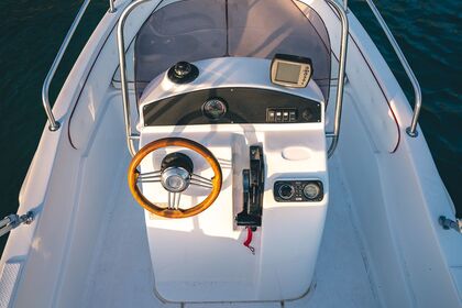 Hire Boat without licence  Blue and Blue 5m Palairos