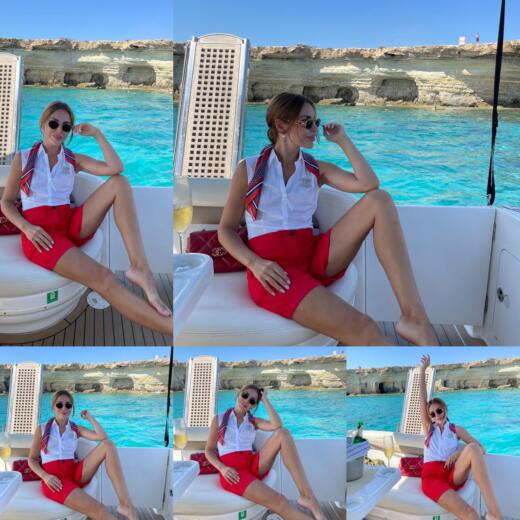 Ayia Napa Motorboat Sea Ray 375 alt tag text