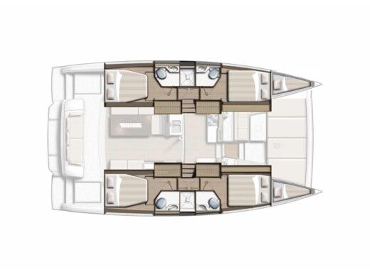 Catamaran  Bali 4.2 boat plan