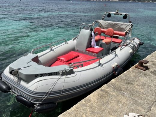 Port de Pollença Without license Zodilux RIB 500 15CV alt tag text