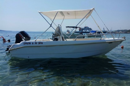 Hire Boat without licence  POSEIDON 485 Open Chalkidiki