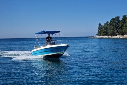 Hire Motorboat M.P primus marine Fisher 17 Rovinj