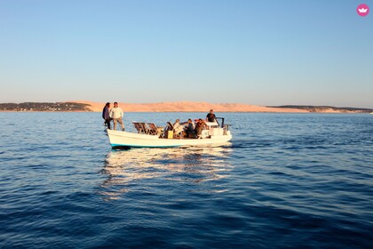 Charter Motorboat GINES CHALAND Lège-Cap-Ferret