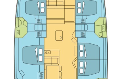 Miete Katamaran Bali - Catana 5.4 Valencia