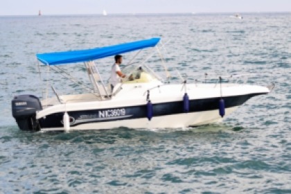 Charter Motorboat Cap camarat Seabird 6.55 Golfe Juan