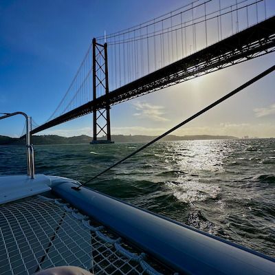 Lisbon Catamaran Lagoon 42 alt tag text