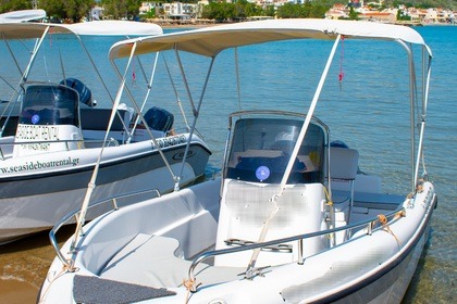 Rental Boat without license  Poseidon Blu water 170 Kalyves