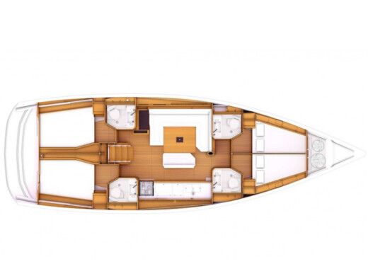 Sailboat Jeanneau Sun Odyssey 479 boat plan