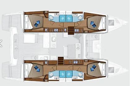 Noleggio Catamarano  Lagoon 46 Olbia