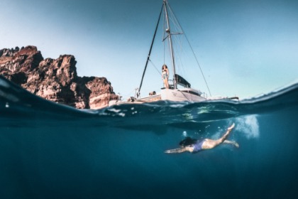 Location Catamaran Lagoon 40 Santorin