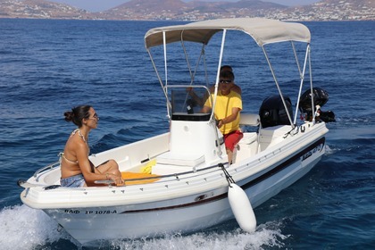 Miete Boot ohne Führerschein  Nikita SEAROVER 470 Parikia