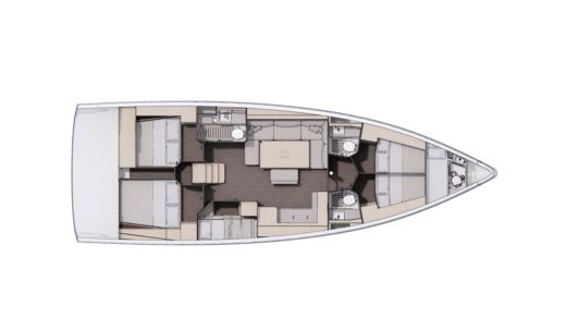 Sailboat Dufour D470 Boat design plan