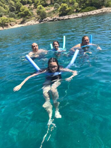 Spetses Motorboat Michanokinito Skafos 