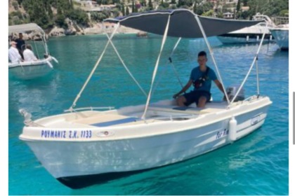 Hire Boat without licence  En Plo 470 Corfu