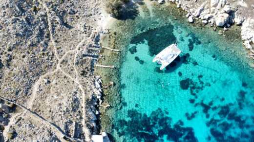 Catamaran Nautitech 44 Plattegrond van de boot