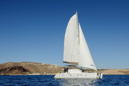 Hire Catamaran LAGOON 500 Santorini
