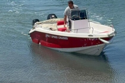 Charter Boat without licence  Unique Open 6 Antiparos