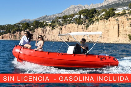 Alquiler Barco sin licencia  WHALY 500 Altea