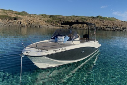 Alquiler Lancha Quicksilver 675 Sundeck Mahón