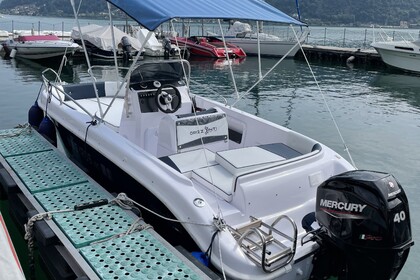 Hire Boat without licence  ORIZZONTI SYROS 190 Lake Lugano