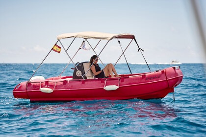 Aluguel Barco sem licença  WHALY 500 Altea