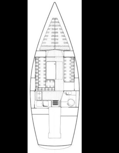 Sailboat Dehler Duetta 86LS boat plan